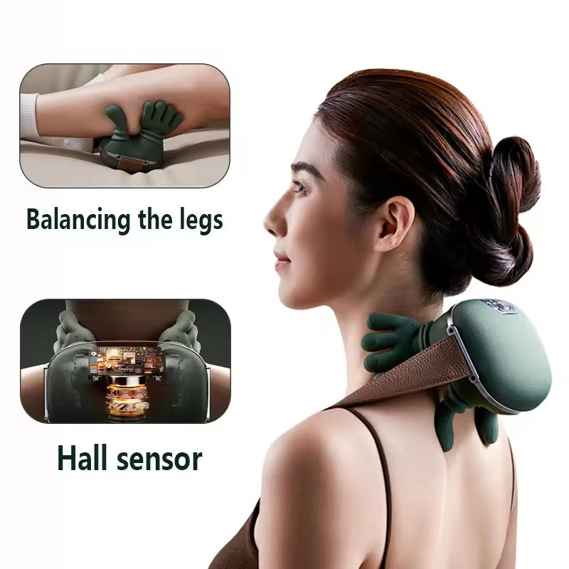 Electric Neck And Shoulder Muscle Massager Wireless